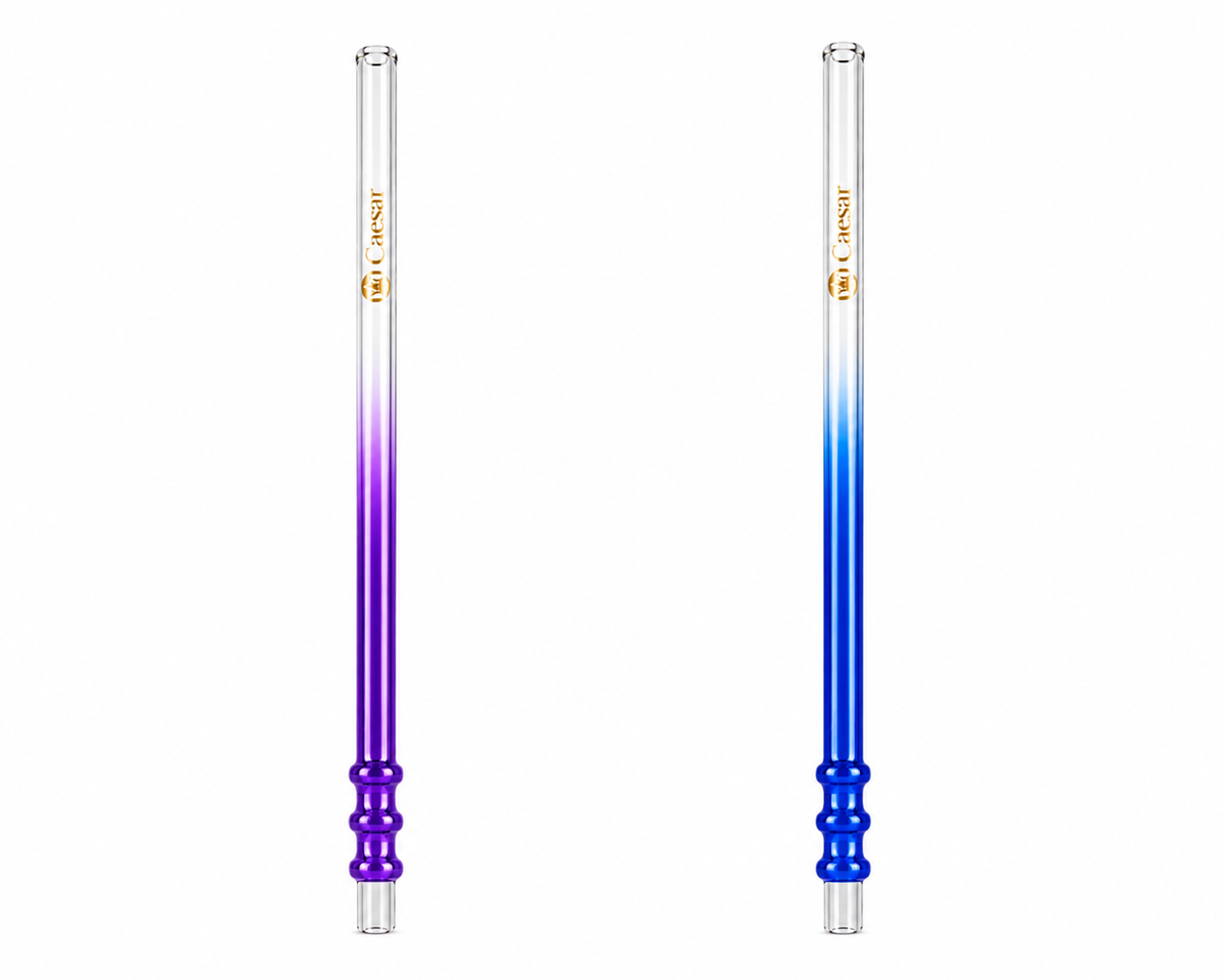Caesar Glasmundstück 50 cm – Premium Shisha Mundstück aus Glas