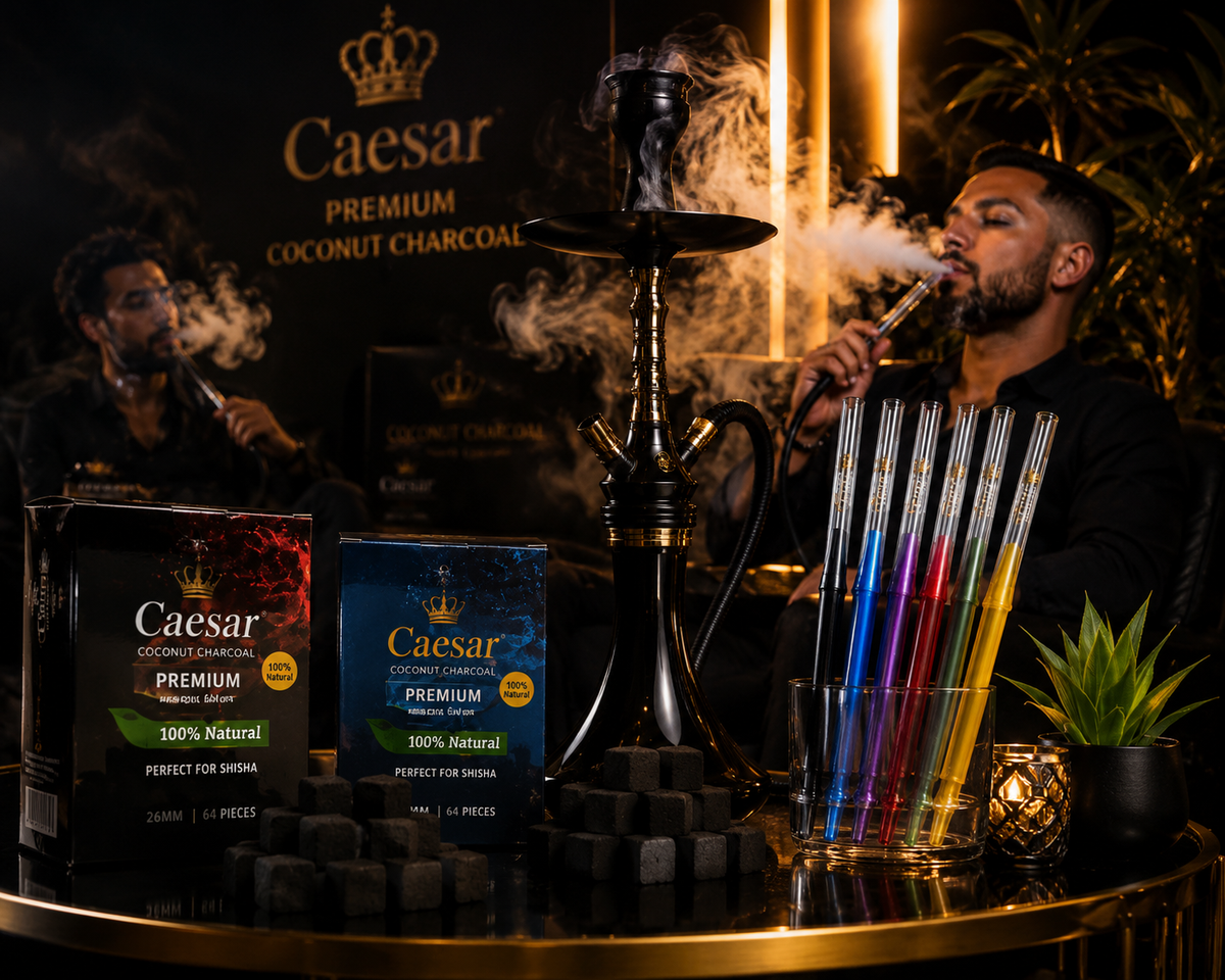Caesar Glasmundstück 50 cm – Premium Shisha Mundstück aus Glas